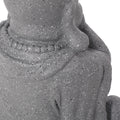 Harrod Outdoor Monk Statue, Stone Gray stone gray-magnesium oxide