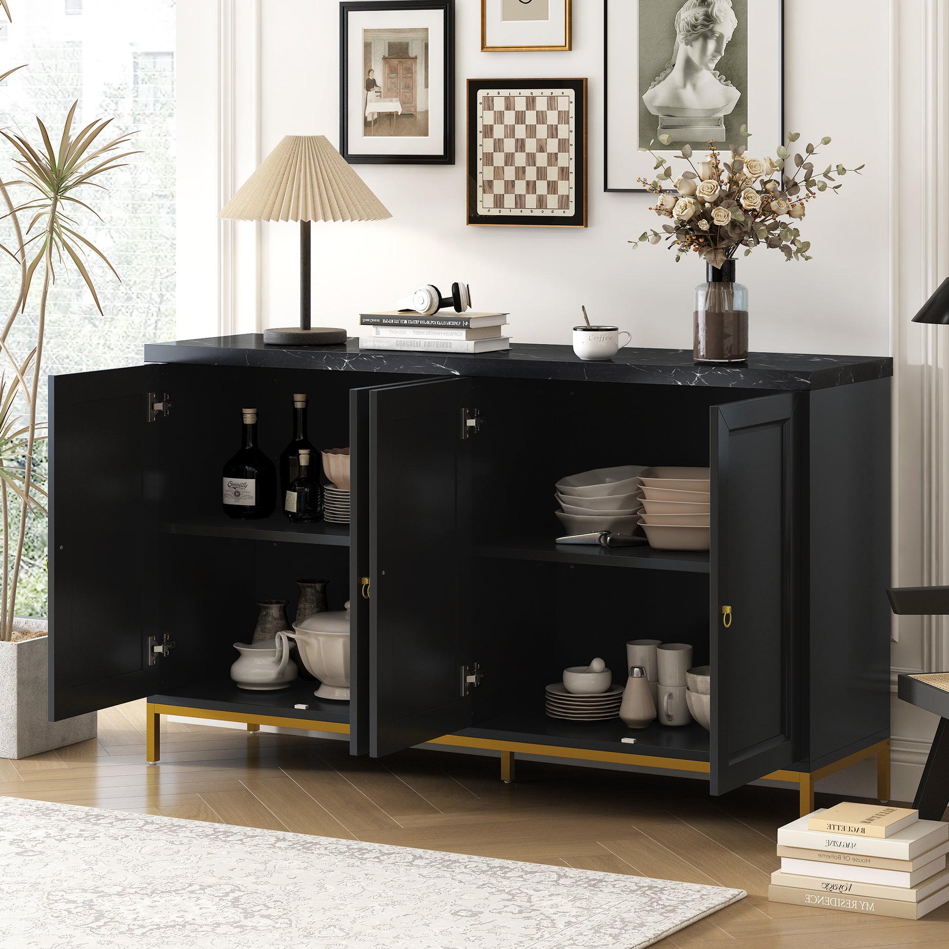 Modern Sideboard With Extra Large Storage Space