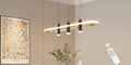 Javeriah 4 Light Black Gold Dimmable Led Pendant