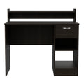 Manaos Writing Computer Deskmultiple Shelves, One