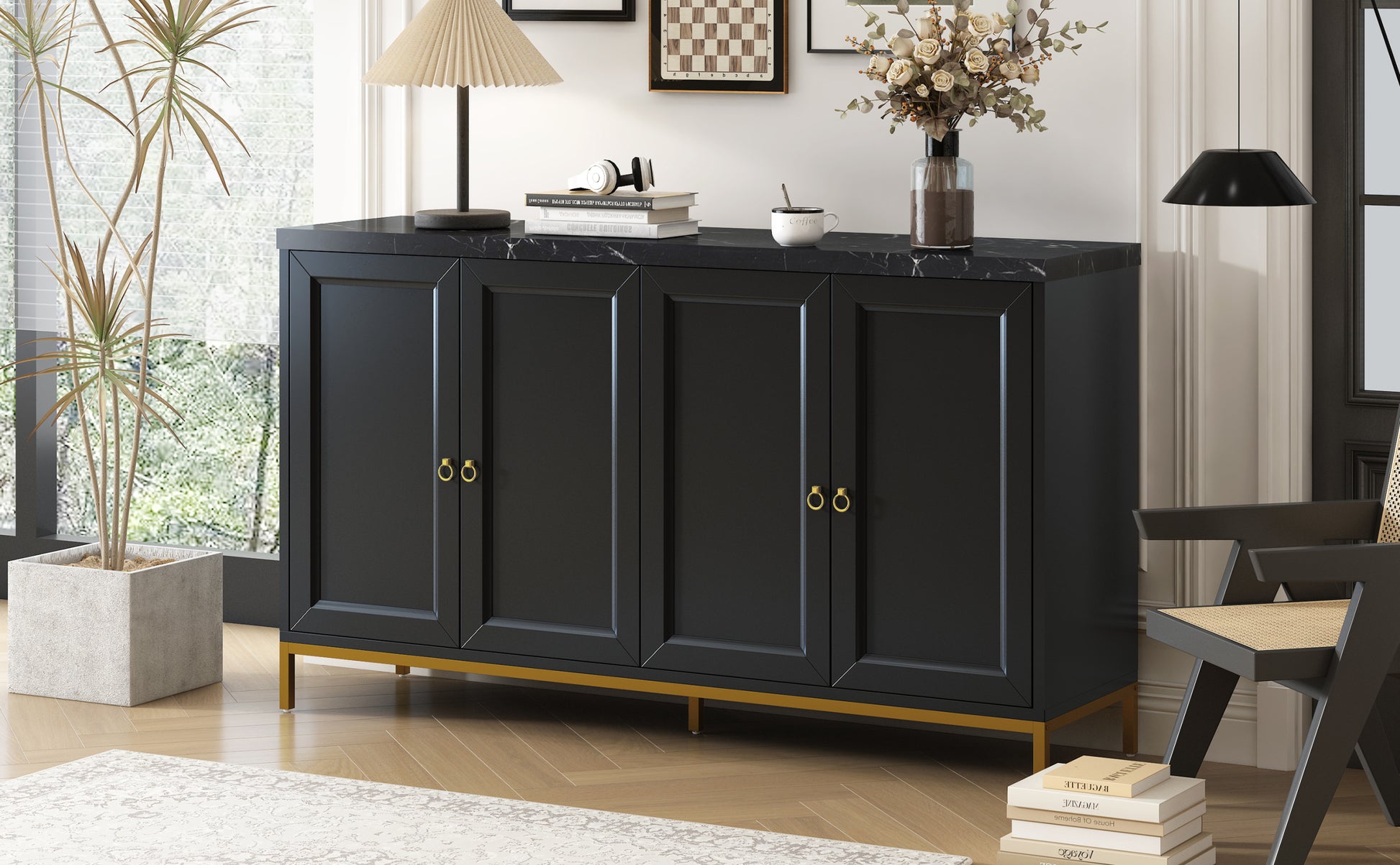 Modern Sideboard With Extra Large Storage Space