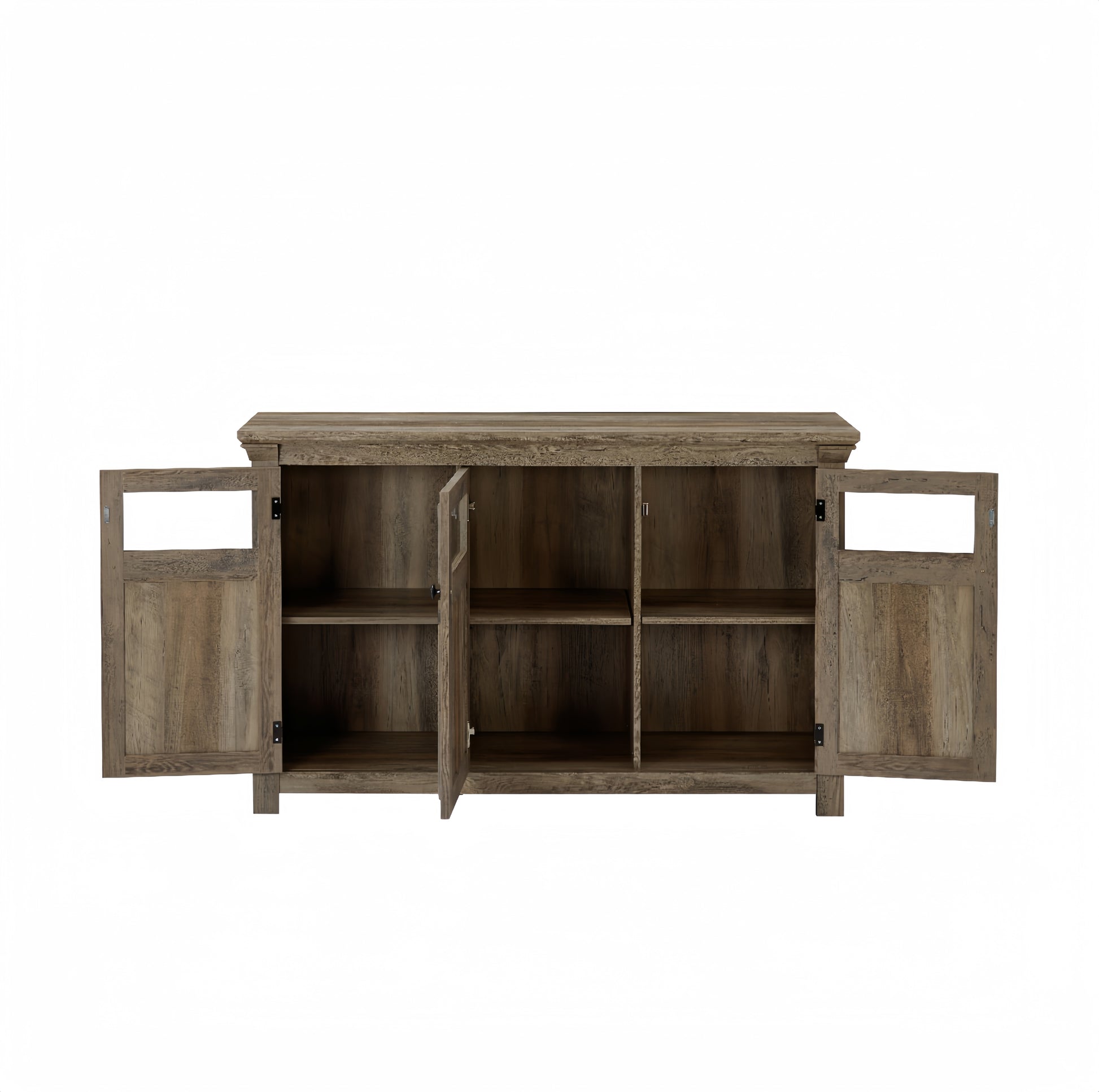 3 Doors Cabinet Large Buffet Sideboard Cabinet,