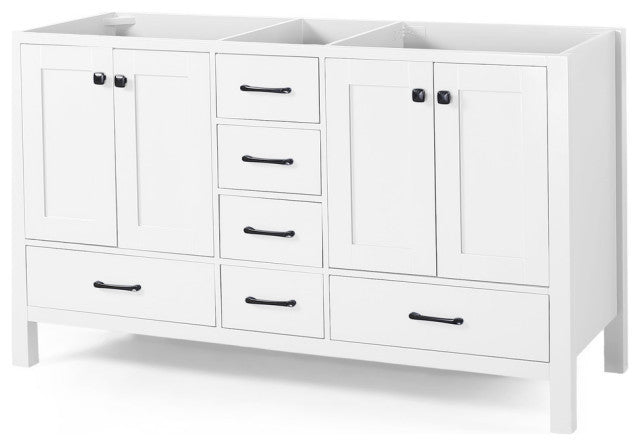 72'' CABINET white-mdf