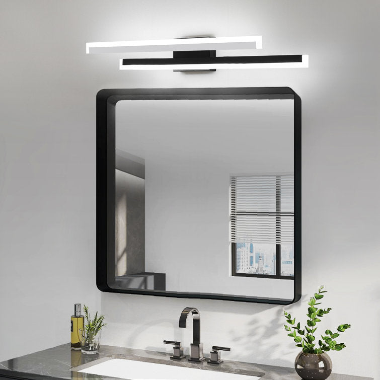 Gabbie Modern Black White Led Vanity Lighting No