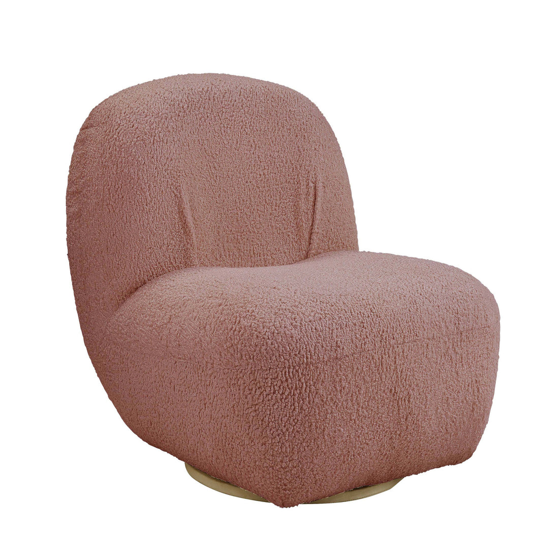Pink Swivel Accent Chair - Pink Primary Living