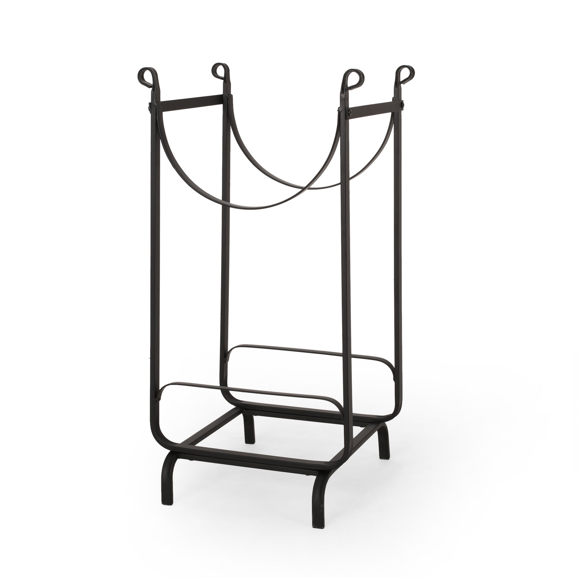 LOG RACK black-iron