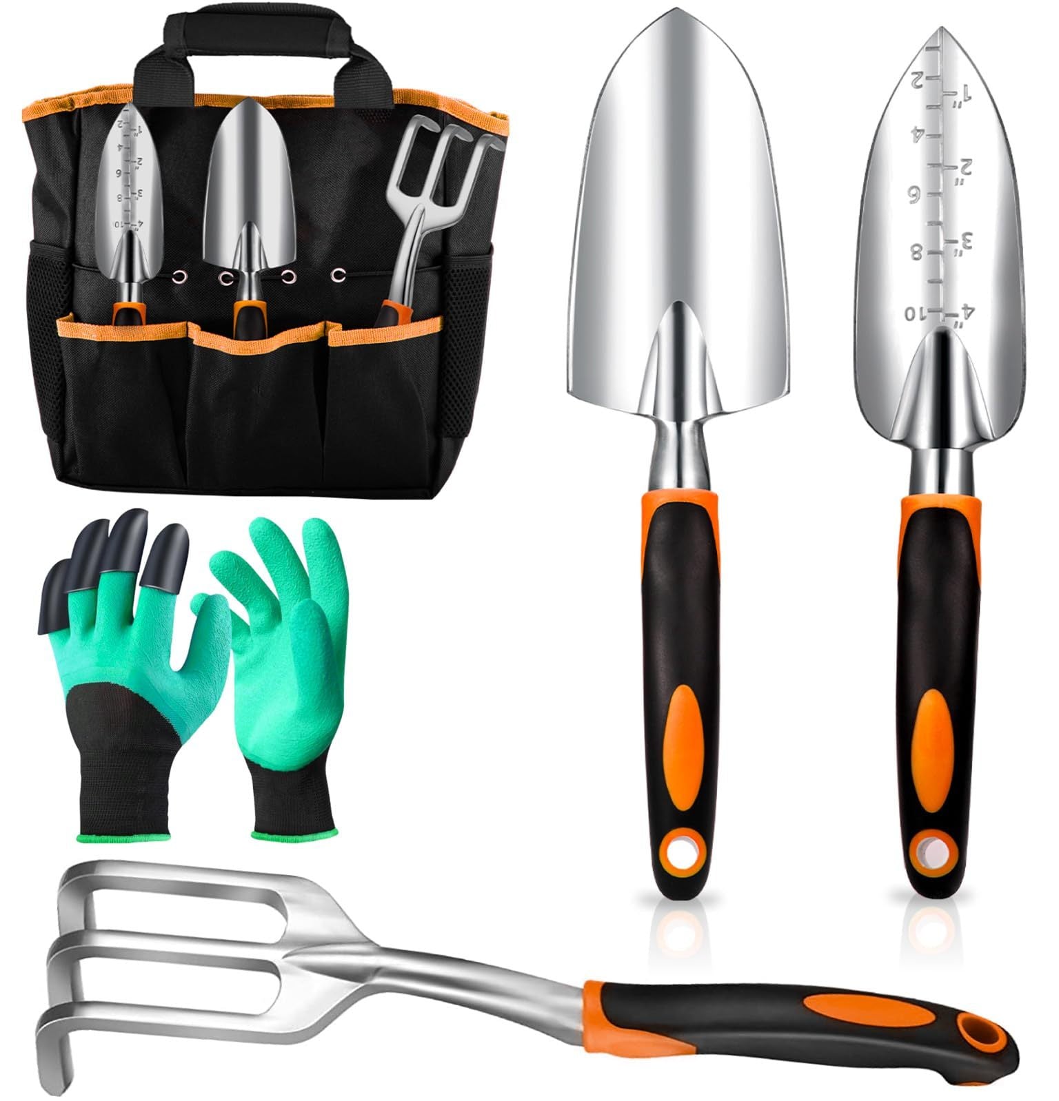 Essential Garden Tool Set Heavy Duty, Non Slip