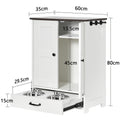 Dog Feeding Station, Dog Food Storage Cabinet