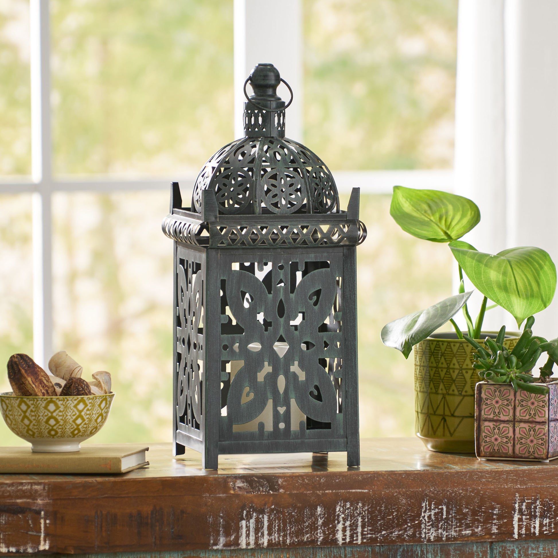 LANTERN SMALL black-iron