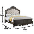 Rhapsody King Bed Dark Brown - King Dark Brown