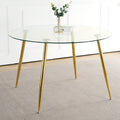 Modern Simple Glass Table, High Quality Tempered