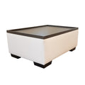 Concord Storage Console Hemp Beige - Beige Wood