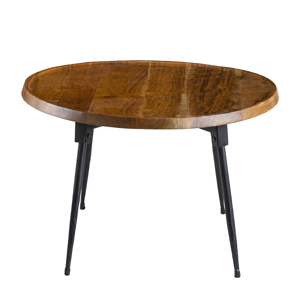 39X26X16" Oval Cofe Table - Brown Wood