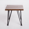 Zion Industrial Wood And Metal Coffee Table With