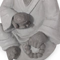 Gary Outdoor Monk Statue gray-magnesium oxide