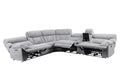 Park City 6 Piece Sectional Pearl Silver - Silver