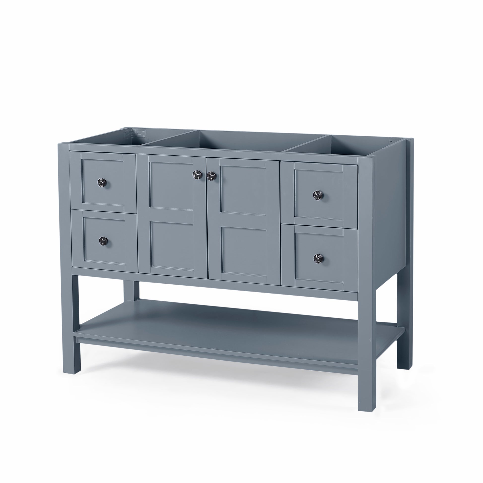 48'' CABINET gray-mdf