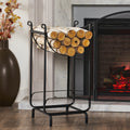 LOG RACK black-iron