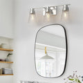 3 Light E26 Base Bathroom Vanity Light Fixtures