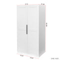 62.99In Kitchen Pantry Cabinet, White