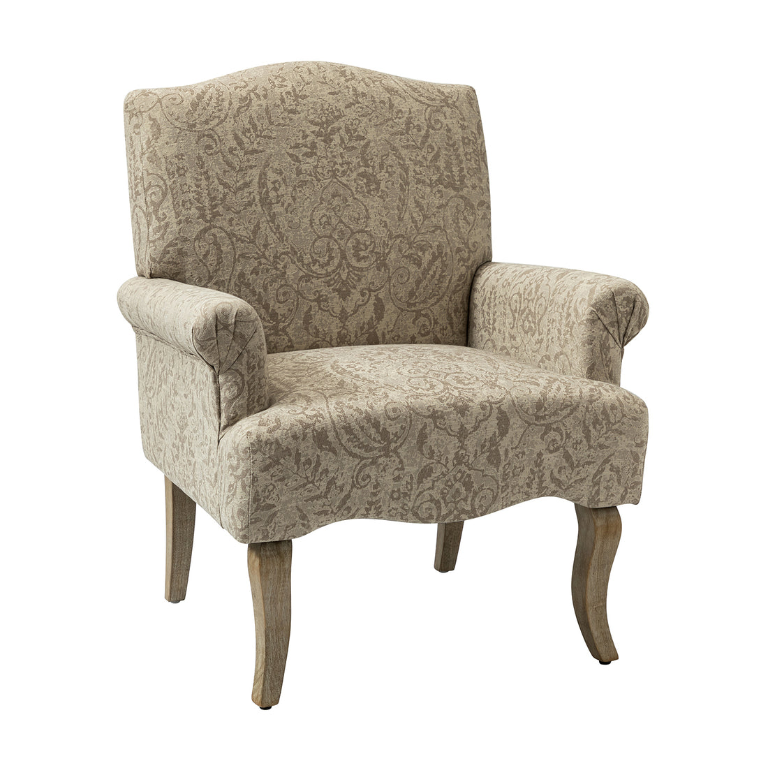 Auguste Armchair Dmk - Linen Mid-Century Modern