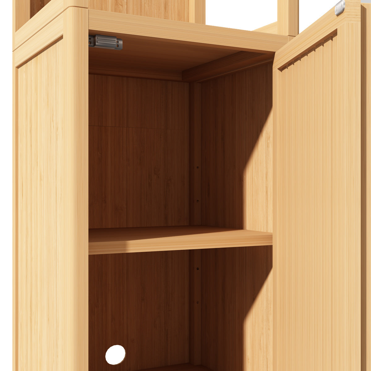 Large Capacity Multifunctional Bamboo Storage