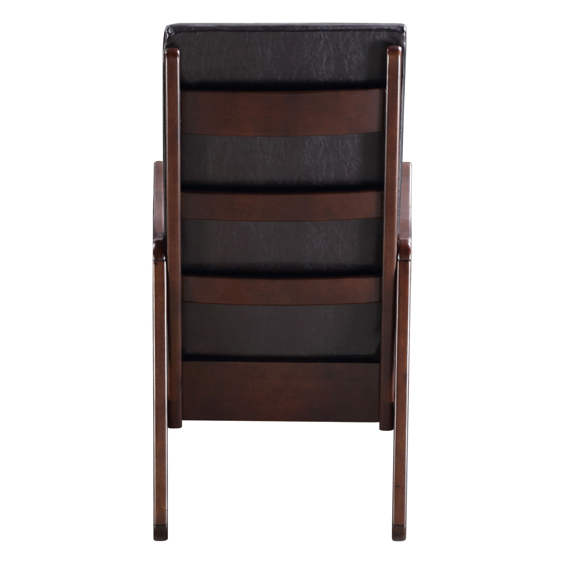 Dark Brown And Espresso Rocking Chair With