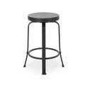 Counter Stool - Black Wood Metal