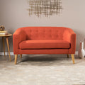 LOVESEAT orange-fabric