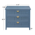 3 Drawer Cabinet, American Furniture,Suitable For