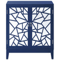 Breckenridge Blue 2 Door Console Table - Blue