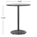 Arlana 35'' Round Bar Table