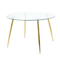 Modern Simple Glass Table, High Quality Tempered