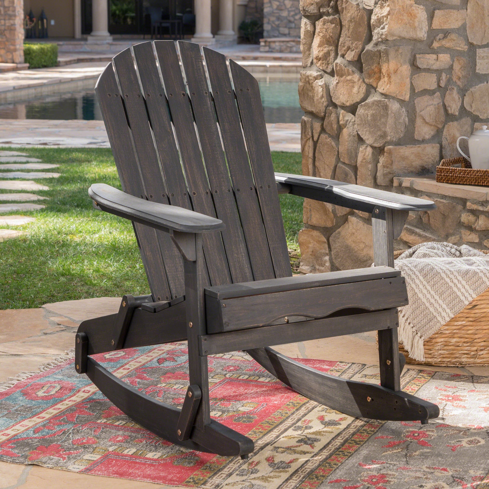 Malibu Adirondack Rocking Chair