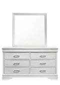 Modern Brooklyn 6 Drawer Dresser made with Wood in white-bedroom-modern-acacia-upholstered-wood