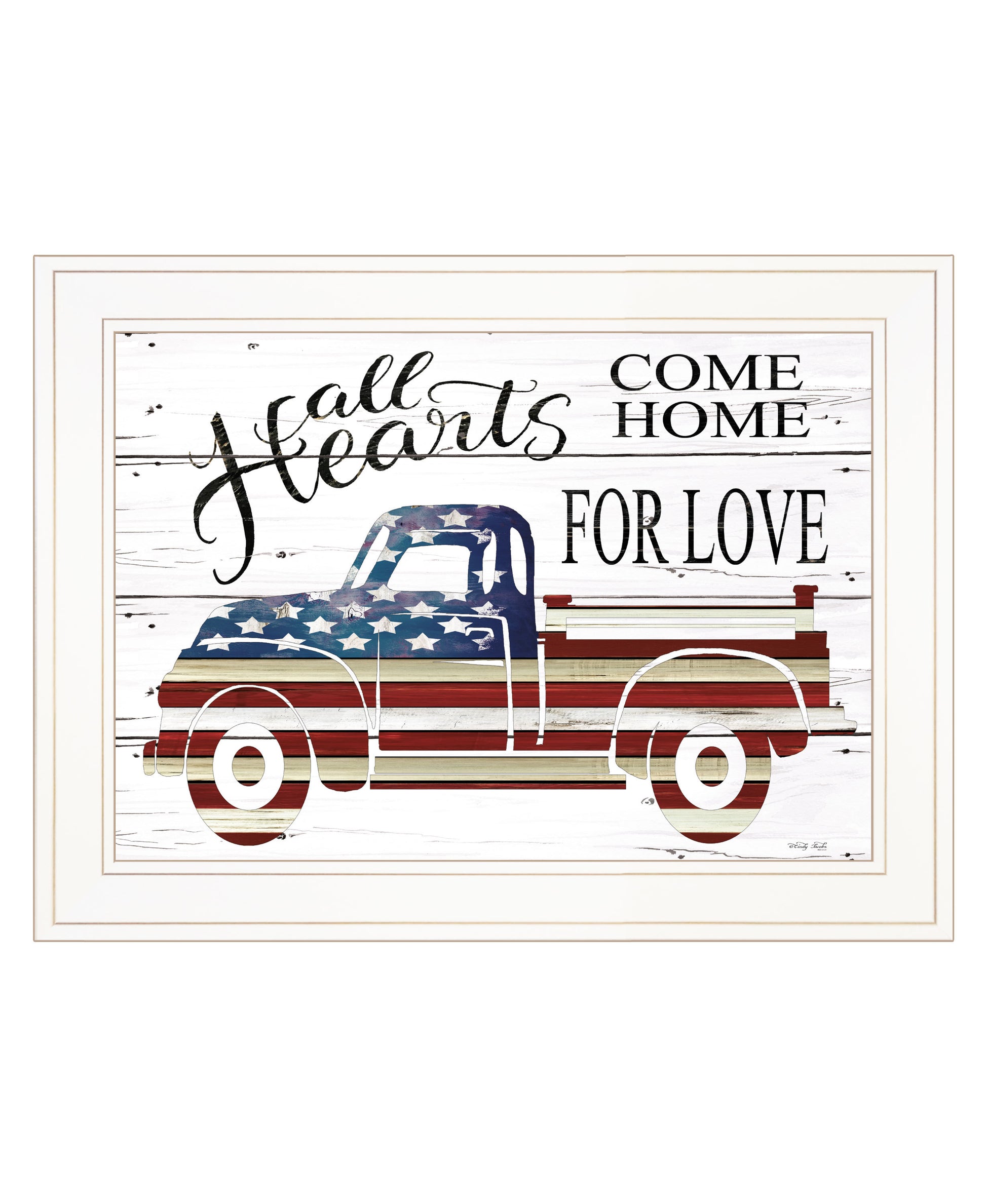 "All Hearts Come Home for Love Truck" by Cindy Jacobs multicolor-paper