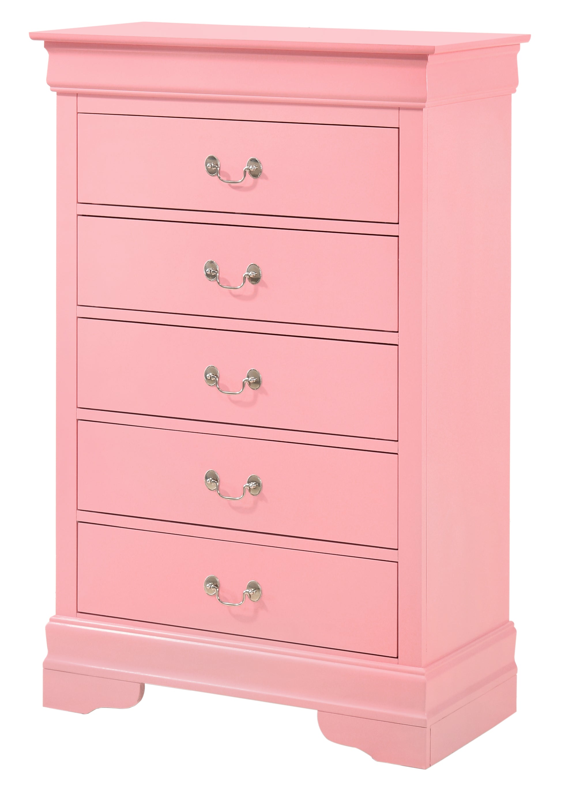 LouisPhillipe G02104 CH Chest , Pink pink-particle board