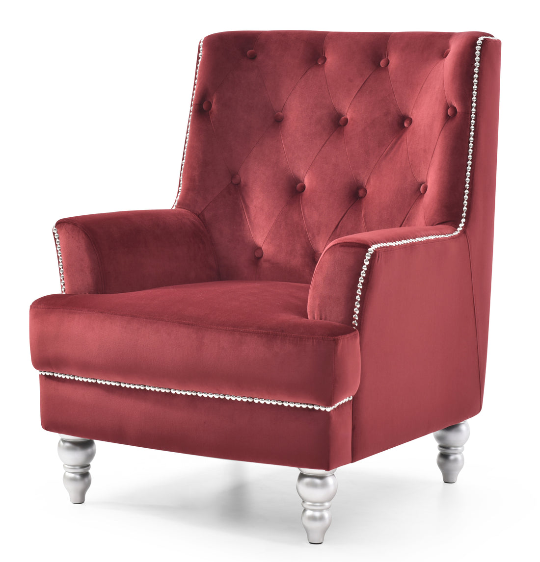 Pamona G0911 C Chairburgundy - Burgundy Foam