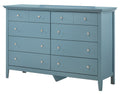 Hammond G5480 D Dresser , Teal teal-particle board