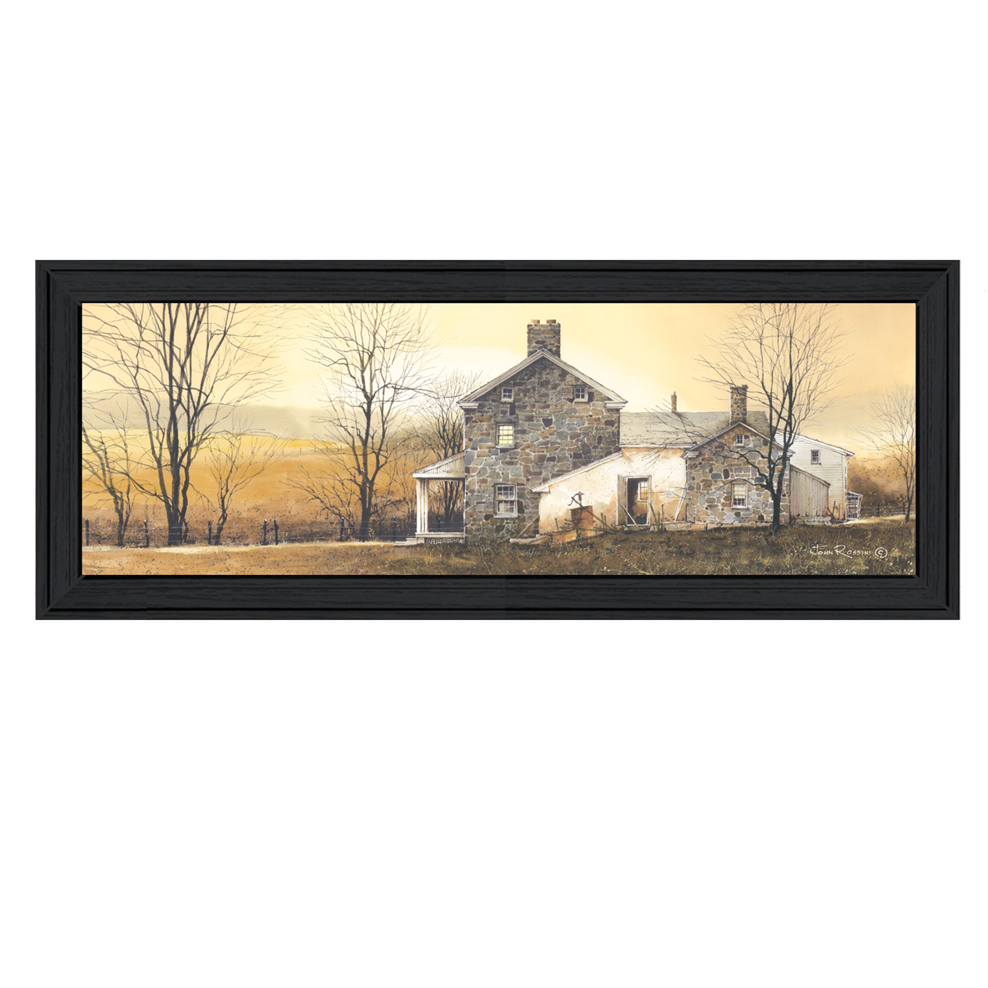 "a Day" By John Rossini, Printed Wall Art, Ready