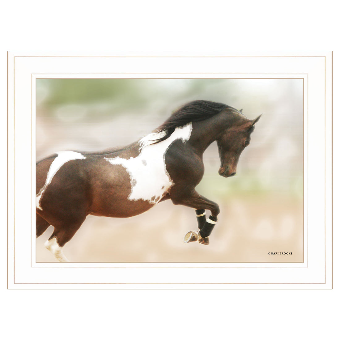 "A Wild Kookie" By Kari Brooks, Ready to Hang Framed multicolor-paper