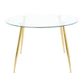 Modern Simple Glass Table, High Quality Tempered