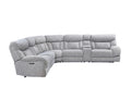 Park City 6 Piece Sectional Pearl Silver - Silver