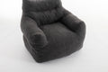 054 Large Size Teddy Fabric Bean Bag Chair Lazy
