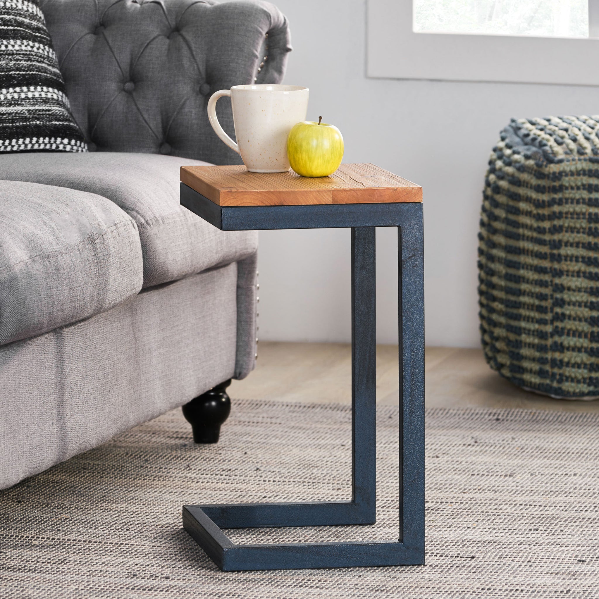 Accent Table Small - Black Wood