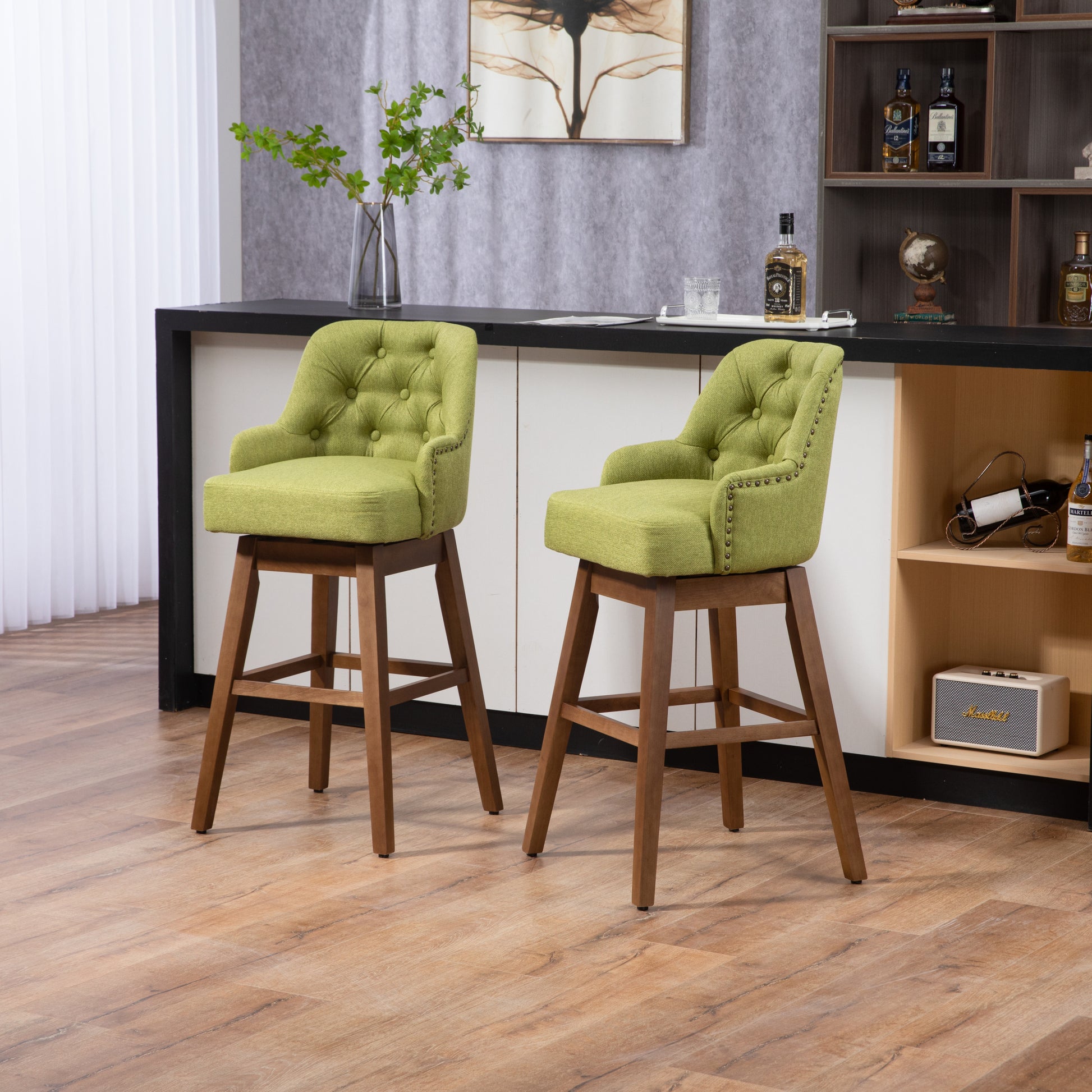 Coolmore Bar Stools Set Of 2 Counter Height