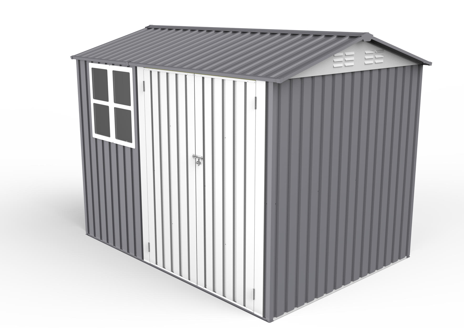 Storage Shed 6 X 8 Ft Large Metal Tool Sheds With