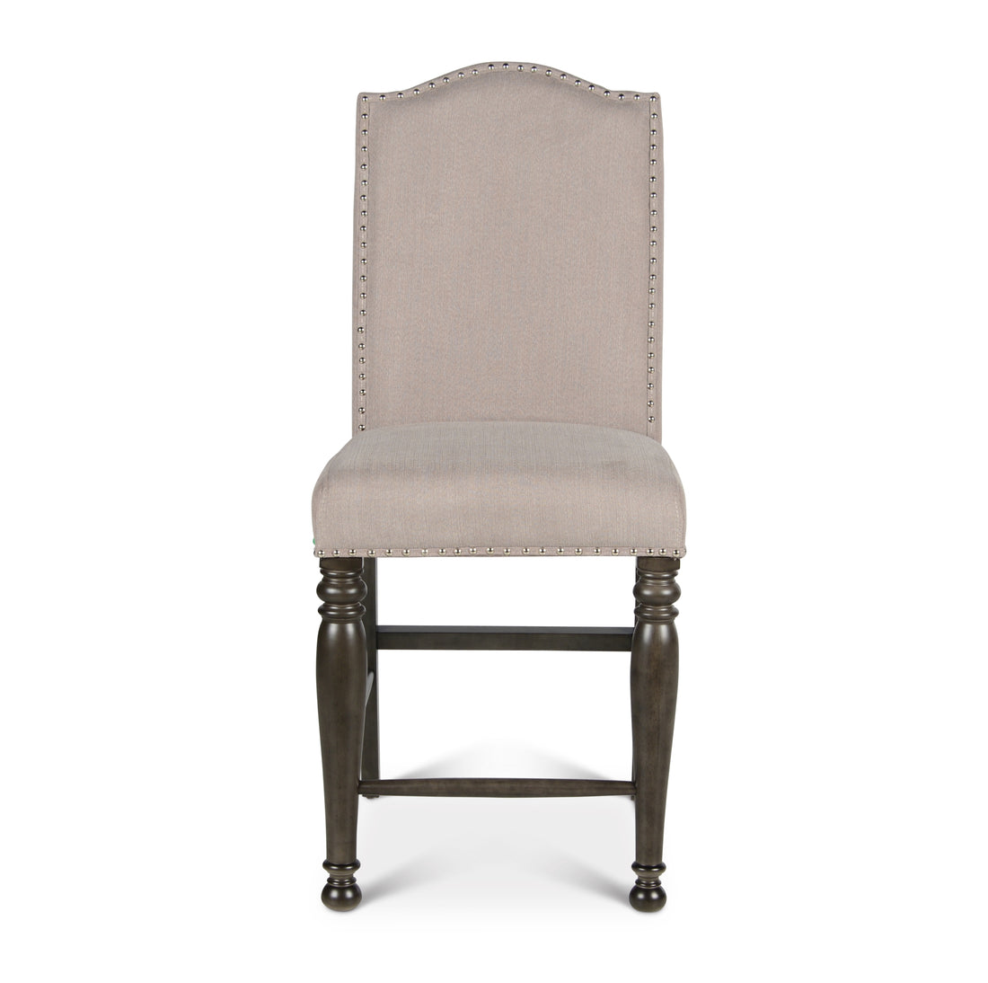 Caswell Counter Chair Set Of 2 Dark Gray - Dark