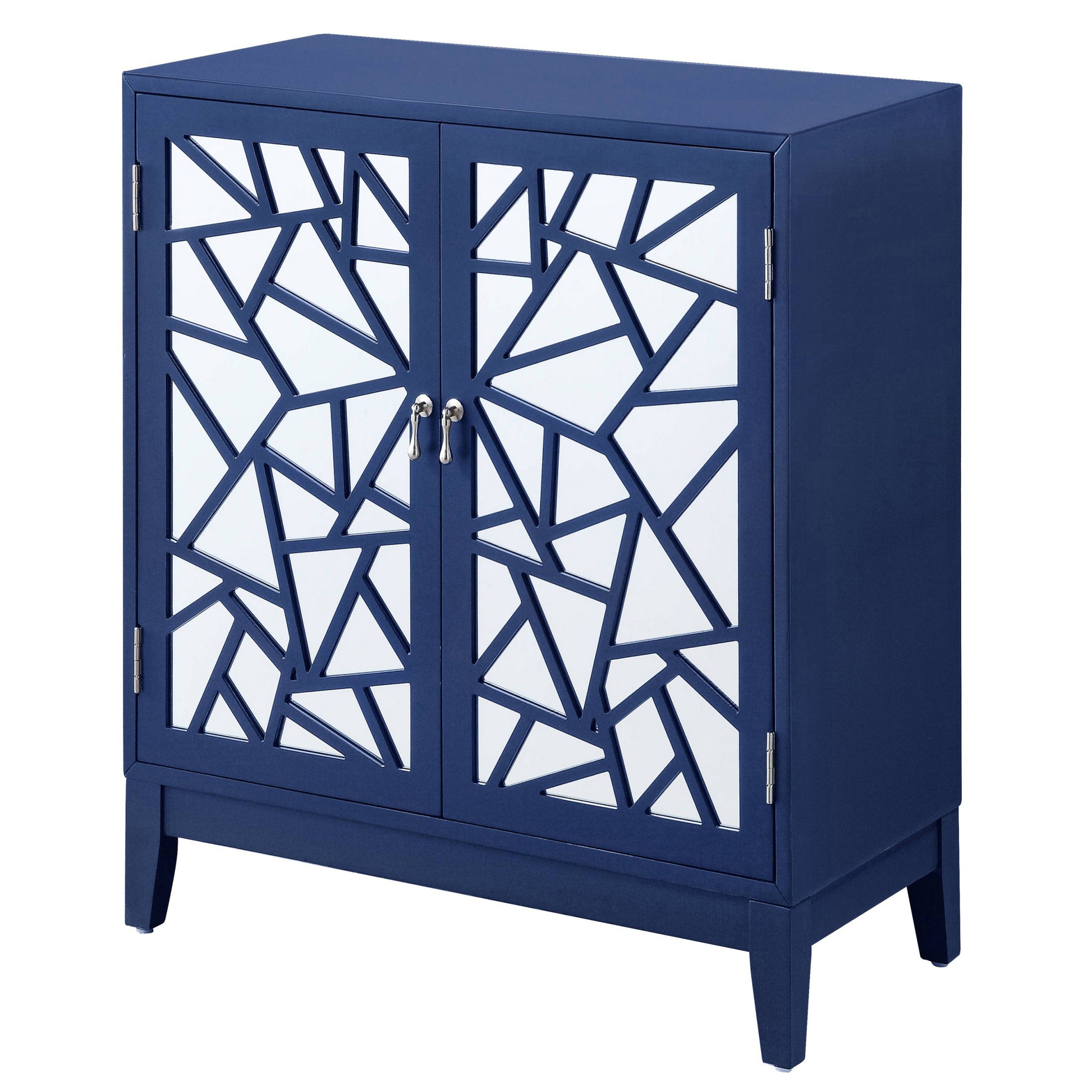 Breckenridge Blue 2 Door Console Table - Blue