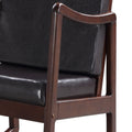 Dark Brown And Espresso Rocking Chair With